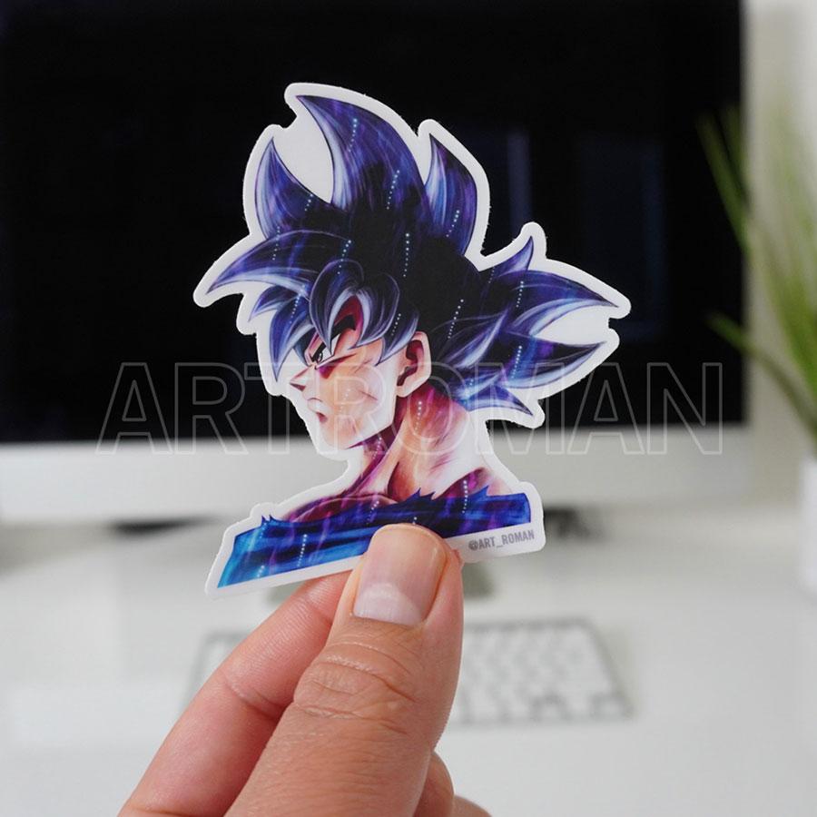 DBZ Set of 7 Small Vinyl Stickers